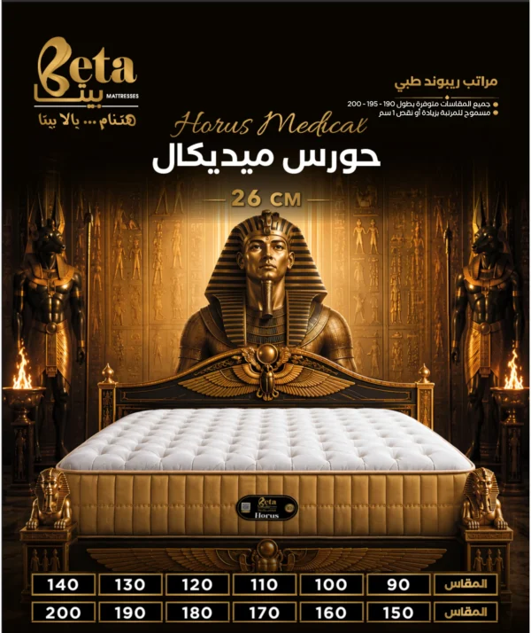 مربتة حورس ميديكال 26سم - ريبوند طبي | Horus